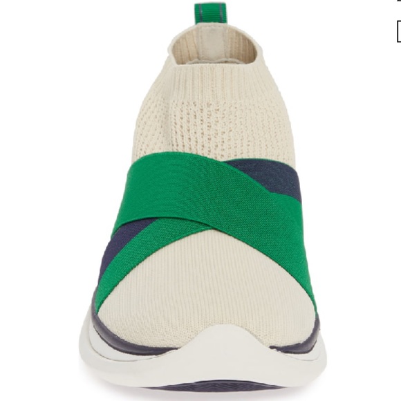 TORY SPORT Mid Top Sock Sneaker NWT - Picture 4 of 9